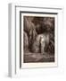 Dante and the Spirit of Forese-Gustave Dore-Framed Premium Giclee Print