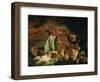 Dante and Virgil, 1822-Eugene Delacroix-Framed Giclee Print