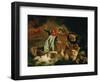 Dante and Virgil, 1822-Eugene Delacroix-Framed Giclee Print