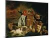 Dante and Virgil, 1822-Eugene Delacroix-Mounted Giclee Print