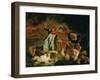 Dante and Virgil, 1822-Eugene Delacroix-Framed Giclee Print