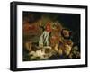 Dante and Virgil, 1822-Eugene Delacroix-Framed Giclee Print