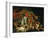 Dante and Virgil, 1822-Eugene Delacroix-Framed Giclee Print