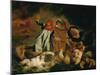 Dante and Virgil, 1822-Eugene Delacroix-Mounted Giclee Print