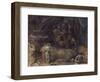 Dante and Virgil Encounter Lucifer in Hell, 1923-Henry John Stock-Framed Giclee Print