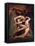 Dante and Virgil in Hell, 1850-William-Adolphe Bouguereau-Framed Stretched Canvas