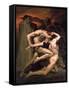 Dante and Virgil in Hell, 1850-William-Adolphe Bouguereau-Framed Stretched Canvas