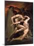 Dante and Virgil in Hell, 1850-William-Adolphe Bouguereau-Mounted Giclee Print