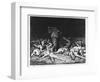 Dante and Virgil in Hell, Illustration from 'The Divine Comedy', 1861 (Engraving)-Gustave Doré-Framed Giclee Print