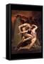 Dante and Virgil in Hell-William Adolphe Bouguereau-Framed Stretched Canvas