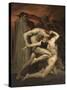 Dante and Virgil in Hell-William-Adolphe Bouguereau-Stretched Canvas