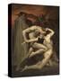 Dante and Virgil in Hell-William-Adolphe Bouguereau-Stretched Canvas