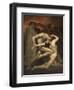 Dante and Virgil in Hell-William-Adolphe Bouguereau-Framed Giclee Print