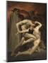 Dante and Virgil in Hell-William-Adolphe Bouguereau-Mounted Giclee Print