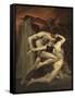 Dante and Virgil in Hell-William-Adolphe Bouguereau-Framed Stretched Canvas