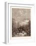 Dante and Virgil in the Happy Valley-Gustave Dore-Framed Giclee Print