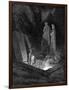 Dante and Virgil Looking into the Inferno, 1863-Gustave Doré-Framed Giclee Print