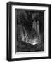 Dante and Virgil Looking into the Inferno, 1863-Gustave Doré-Framed Giclee Print