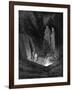 Dante and Virgil Looking into the Inferno, 1863-Gustave Doré-Framed Premium Giclee Print