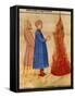 Dante and Virgil Meet Ulysses, Scene from Canto XXVI from Divine Comedy-Dante Alighieri-Framed Stretched Canvas