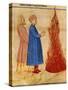 Dante and Virgil Meet Ulysses, Scene from Canto XXVI from Divine Comedy-Dante Alighieri-Stretched Canvas