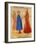 Dante and Virgil Meet Ulysses, Scene from Canto XXVI from Divine Comedy-Dante Alighieri-Framed Giclee Print