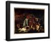 Dante Et Virgil Ou La Barque De Dante Illustration Pour Chant VIII De “” La Divine Comedie”” (Divin-Ferdinand Victor Eugene Delacroix-Framed Giclee Print