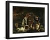 Dante et Virgile aux enfers dit aussi : La barque de Dante-Eugene Delacroix-Framed Giclee Print