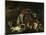 Dante et Virgile aux enfers dit aussi : La barque de Dante-Eugene Delacroix-Mounted Giclee Print