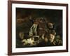 Dante et Virgile aux enfers dit aussi : La barque de Dante-Eugene Delacroix-Framed Giclee Print