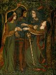 Rossetti's Finest Portrait of His Wife-Dante Gabriel Charles Rossetti-Giclee Print