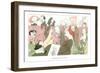 Dante Gabriel Rossetti, in His Back Garden, 1904-Max Beerbohm-Framed Giclee Print