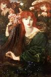 Portrait of Elizabeth Siddal, in Profile to the Right-Dante Gabriel Rossetti-Giclee Print
