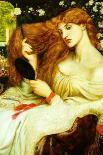 Portrait of Elizabeth Siddal, in Profile to the Right-Dante Gabriel Rossetti-Giclee Print