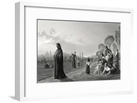 Dante (Gerome)-null-Framed Art Print