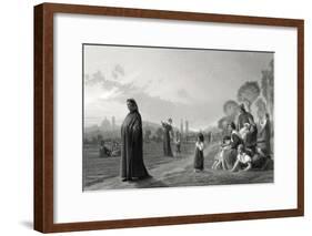 Dante (Gerome)-null-Framed Art Print