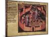 Dante in Hell, Scene from Divine Comedy-Dante Alighieri-Mounted Giclee Print