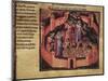 Dante in Hell, Scene from Divine Comedy-Dante Alighieri-Mounted Giclee Print