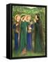 Dante Meeting Beatrice, 1864-Dante Gabriel Rossetti-Framed Stretched Canvas