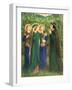 Dante Meeting Beatrice, 1864-Dante Gabriel Rossetti-Framed Giclee Print