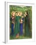 Dante Meeting Beatrice, 1864-Dante Gabriel Rossetti-Framed Giclee Print