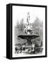 Dante, Monument, Florence-null-Framed Stretched Canvas