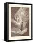 Dante's Ancestor-Gustave Dore-Framed Stretched Canvas