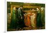 Dante's Dream at the Time of the Death of Beatrice-Dante Gabriel Rossetti-Framed Art Print