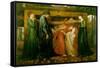 Dante's Dream at the Time of the Death of Beatrice-Dante Gabriel Rossetti-Framed Stretched Canvas