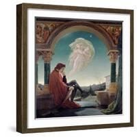 Dante's Dream, from the 'Divine Comedy'-Sir Joseph Noel Paton-Framed Giclee Print