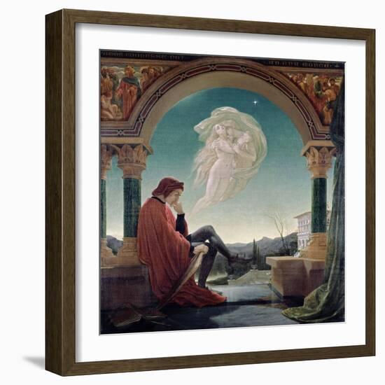 Dante's Dream, from the 'Divine Comedy'-Sir Joseph Noel Paton-Framed Giclee Print