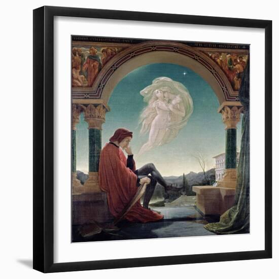 Dante's Dream, from the 'Divine Comedy'-Sir Joseph Noel Paton-Framed Giclee Print