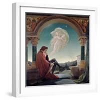 Dante's Dream, from the 'Divine Comedy'-Sir Joseph Noel Paton-Framed Giclee Print