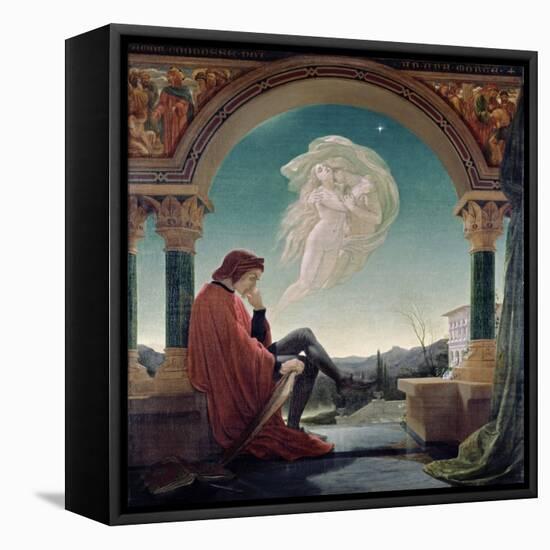 Dante's Dream, from the 'Divine Comedy'-Sir Joseph Noel Paton-Framed Stretched Canvas